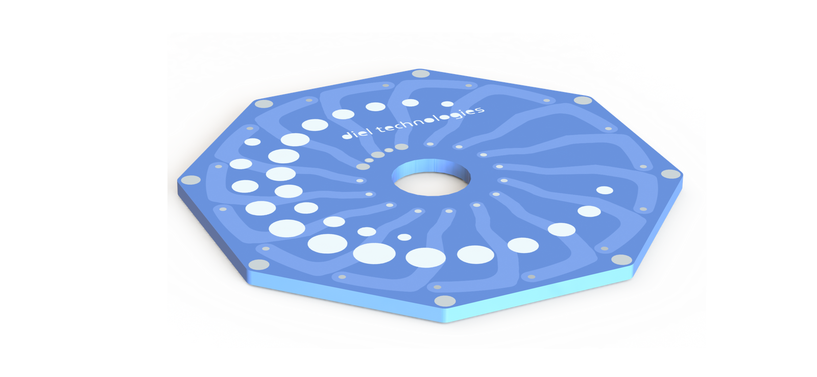 Axial Flux Motor Render